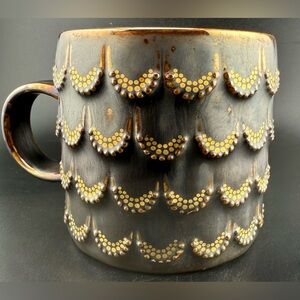 Starbucks 2015 Anniversary Collection "Golden Scales" coffee mug. 10oz